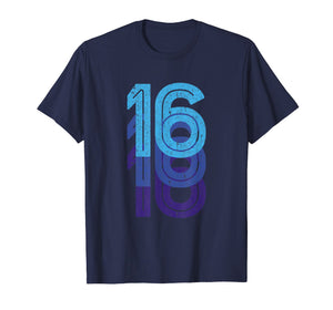 Funny shirts V-neck Tank top Hoodie sweatshirt usa uk au ca gifts for 16 T Shirt 16th Birthday Gift Sports Team Year Age T-shirt 2486481