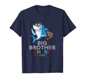 Funny shirts V-neck Tank top Hoodie sweatshirt usa uk au ca gifts for Big Brother Baby Shark Autism Awareness T-Shirt Gifts 2742256
