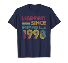 Load image into Gallery viewer, Born In April 1998 Tshirt Vintage 21st Birthday Gift Him Her
