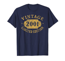 Load image into Gallery viewer, 2001 18 Years Old 18th B-Day Limited Birthday Gift T-Shirt
