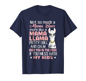 Funny shirts V-neck Tank top Hoodie sweatshirt usa uk au ca gifts for Not So Much A Mama Bear More Like A Mama LLama T Shirt 227801