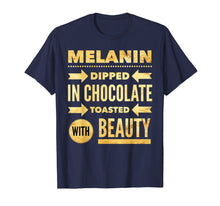 Load image into Gallery viewer, Funny shirts V-neck Tank top Hoodie sweatshirt usa uk au ca gifts for Oheneba: Melanin Dipped in Chocolate With Beauty T-Shirt 1139522
