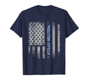 Funny shirts V-neck Tank top Hoodie sweatshirt usa uk au ca gifts for Probation Officer US Flag T-shirt 944324