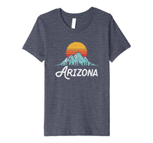 Load image into Gallery viewer, Arizona Retro Mountain Sun T-Shirt - Vintage Style
