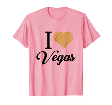 Load image into Gallery viewer, Funny shirts V-neck Tank top Hoodie sweatshirt usa uk au ca gifts for I Heart Love Vegas Las Vegas Souvenir T Shirt Vintage Gold 1889706
