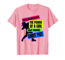 Load image into Gallery viewer, Funny shirts V-neck Tank top Hoodie sweatshirt usa uk au ca gifts for Track and Field Girl Power Shot Put Thrower T-Shirt 1338214
