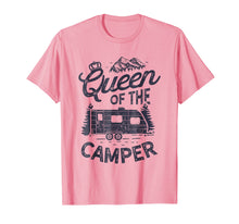Load image into Gallery viewer, Funny shirts V-neck Tank top Hoodie sweatshirt usa uk au ca gifts for Queen of the Camper T shirt Outdoor Camping Camper Girls Tee 287252
