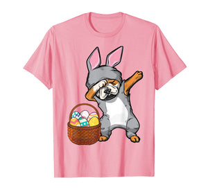 Funny shirts V-neck Tank top Hoodie sweatshirt usa uk au ca gifts for Dabbing Easter Bunny English Bulldog Boys & T Shirt Design 2616917