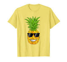 Load image into Gallery viewer, Funny shirts V-neck Tank top Hoodie sweatshirt usa uk au ca gifts for Hawaiian Pineapple T-Shirt with Sunglasses - Cool Tee Shirt 1815290
