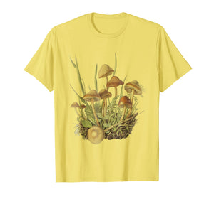 Botanical Wild Mushrooms Fungiphile Mycology Shirt