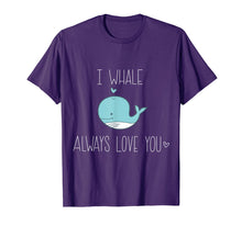 Load image into Gallery viewer, Funny shirts V-neck Tank top Hoodie sweatshirt usa uk au ca gifts for I whale always love you T-Shirt | Valentine&#39;s Day Cetacea 1974491
