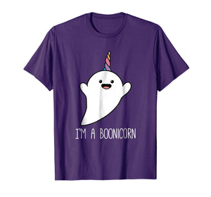 Funny shirts V-neck Tank top Hoodie sweatshirt usa uk au ca gifts for I'm a Boonicorn, Cute Halloween Shirt, Unicorn Ghost T Shirt 1714415