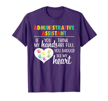 Load image into Gallery viewer, Administrative Assistant Appreciation Gift Tshirt For Women
