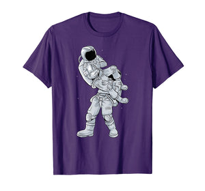 Funny shirts V-neck Tank top Hoodie sweatshirt usa uk au ca gifts for Galaxy BJJ Astronaut Tee Flying Armbar Jiu-Jitsu T-shirt 863091