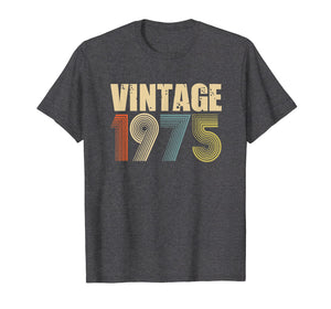 Funny shirts V-neck Tank top Hoodie sweatshirt usa uk au ca gifts for 44th Birthday Gift Vintage 1975 T-Shirt Classic Men Women 2829972