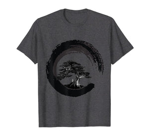 Funny shirts V-neck Tank top Hoodie sweatshirt usa uk au ca gifts for Yin Yang Bonsai Tree Japanese Buddhist Zen T-Shirt 1012640