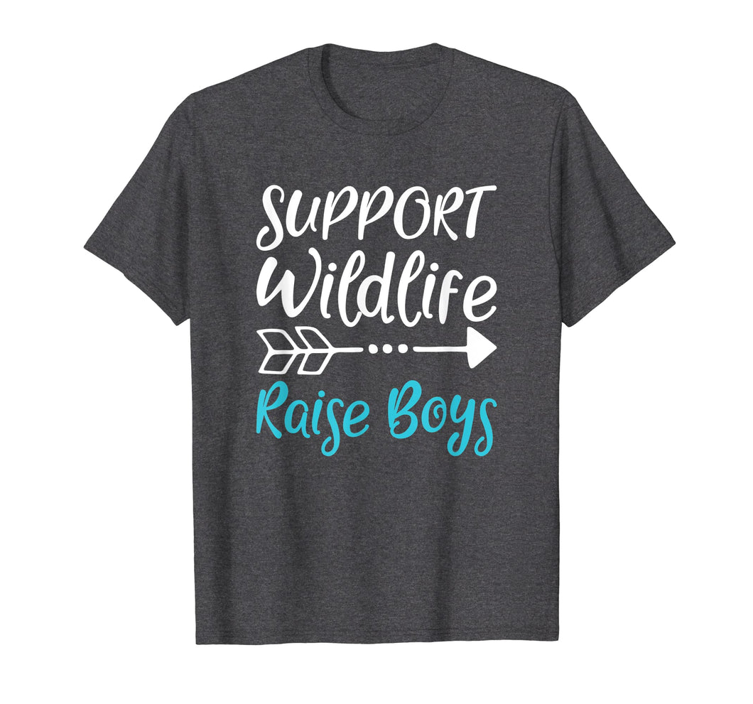 Funny shirts V-neck Tank top Hoodie sweatshirt usa uk au ca gifts for Support Wildlife Raise Boys T-Shirt 1972593