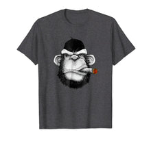 Load image into Gallery viewer, Funny shirts V-neck Tank top Hoodie sweatshirt usa uk au ca gifts for Monkey Cigar Gorilla Smoking Cigarette T-shirt 2929921

