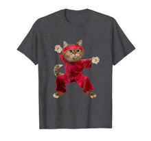Load image into Gallery viewer, Funny shirts V-neck Tank top Hoodie sweatshirt usa uk au ca gifts for Shaolin Cat in Wushu Kung fu Stance, Martial Art T-Shirt 2599205

