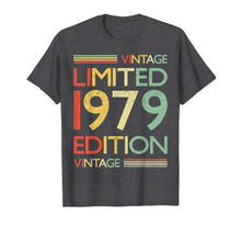 Load image into Gallery viewer, Funny shirts V-neck Tank top Hoodie sweatshirt usa uk au ca gifts for 40th Birthday Gift Vintage 1979 T-Shirt- 40 Years Old Shirt 1137090
