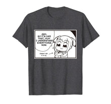 Load image into Gallery viewer, Funny shirts V-neck Tank top Hoodie sweatshirt usa uk au ca gifts for Pop Team Epic T-shirt Doesn&#39;t understand anything manga 2130726
