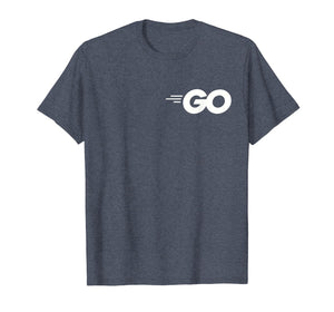 Funny shirts V-neck Tank top Hoodie sweatshirt usa uk au ca gifts for Golang Simple Logo Gopher T-Shirt | Go Programming Tee 2817770