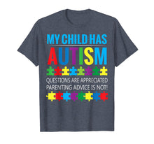 Load image into Gallery viewer, Funny shirts V-neck Tank top Hoodie sweatshirt usa uk au ca gifts for My Child Has Autism Awareness Shirts 2346249
