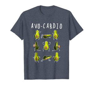 Funny shirts V-neck Tank top Hoodie sweatshirt usa uk au ca gifts for Avo-Cardio Avocado Cardio Funny Exercise Fruit Pun T Shirt 2000491