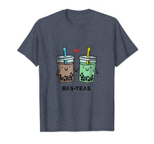 Load image into Gallery viewer, Bes-Teas - Besties Best Friends Bubble Tea Boba Cute T Shirt
