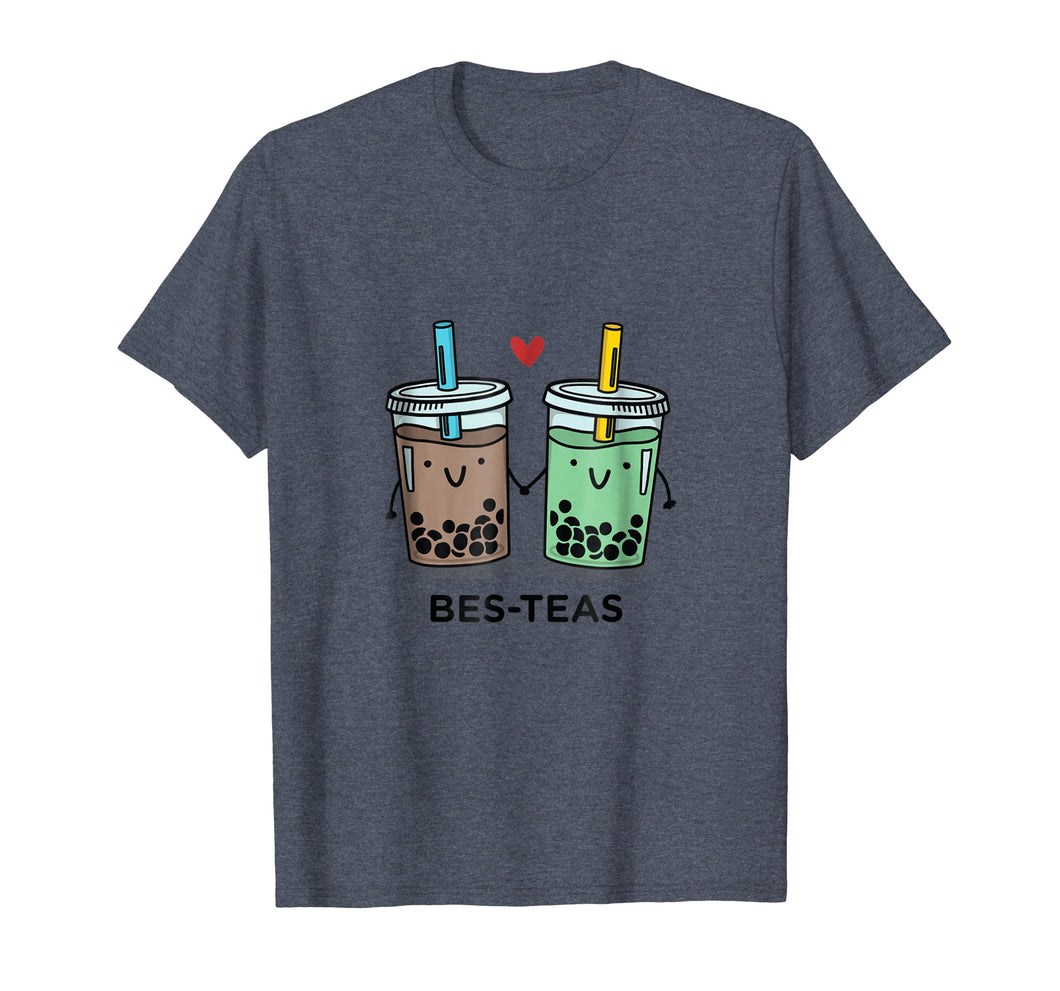 Bes-Teas - Besties Best Friends Bubble Tea Boba Cute T Shirt
