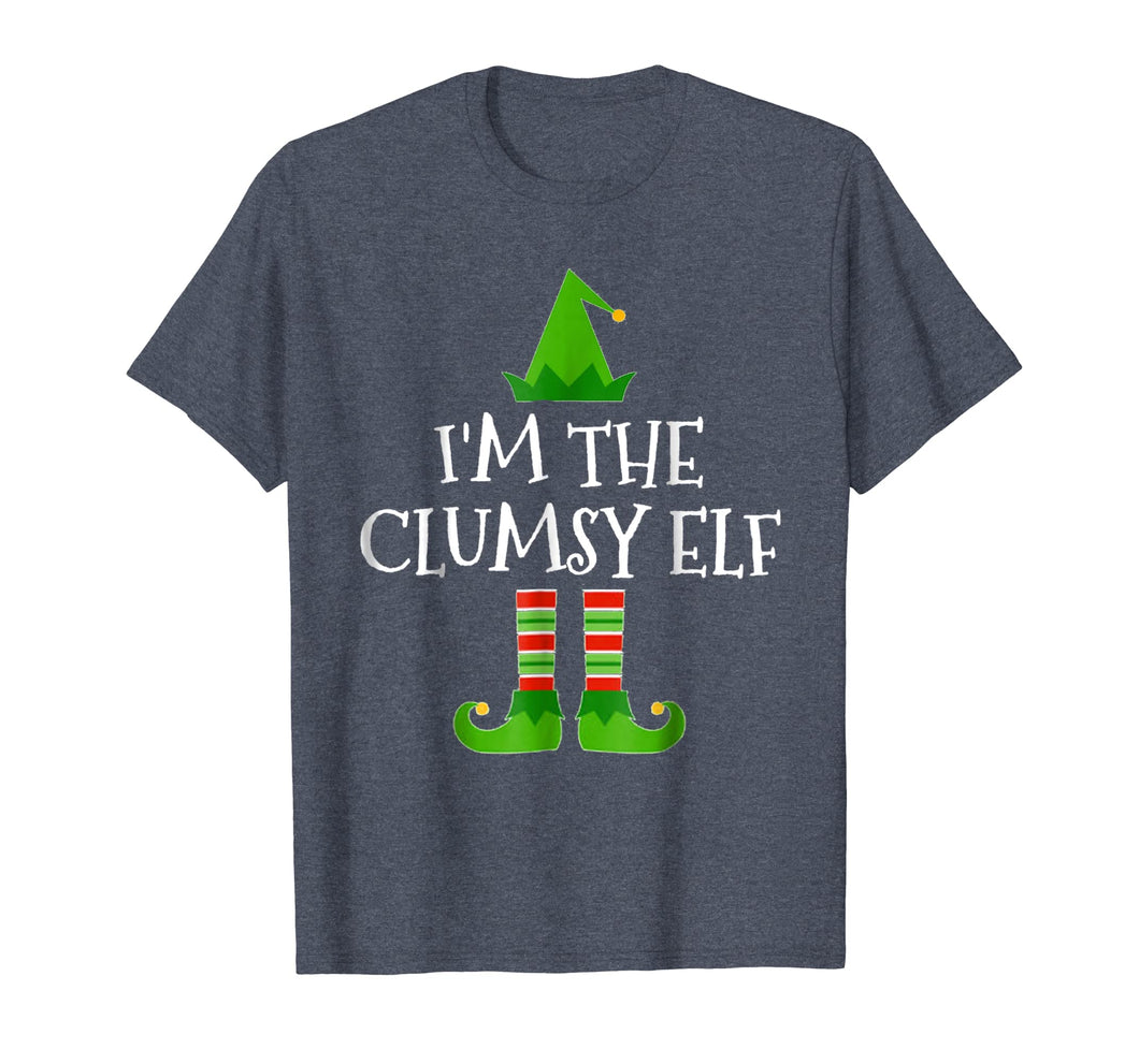 Funny shirts V-neck Tank top Hoodie sweatshirt usa uk au ca gifts for I'm The Clumsy Elf Matching Family Group Christmas TShirt 1728470