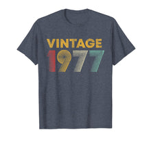 Load image into Gallery viewer, 42nd Birthday Gift Idea Vintage 1977 T-Shirt Men Women
