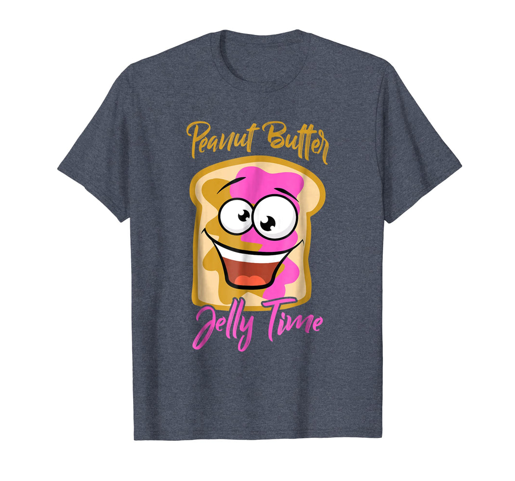 Funny shirts V-neck Tank top Hoodie sweatshirt usa uk au ca gifts for PB&J Funny Peanut Butter Jelly Time T-Shirt 2591598