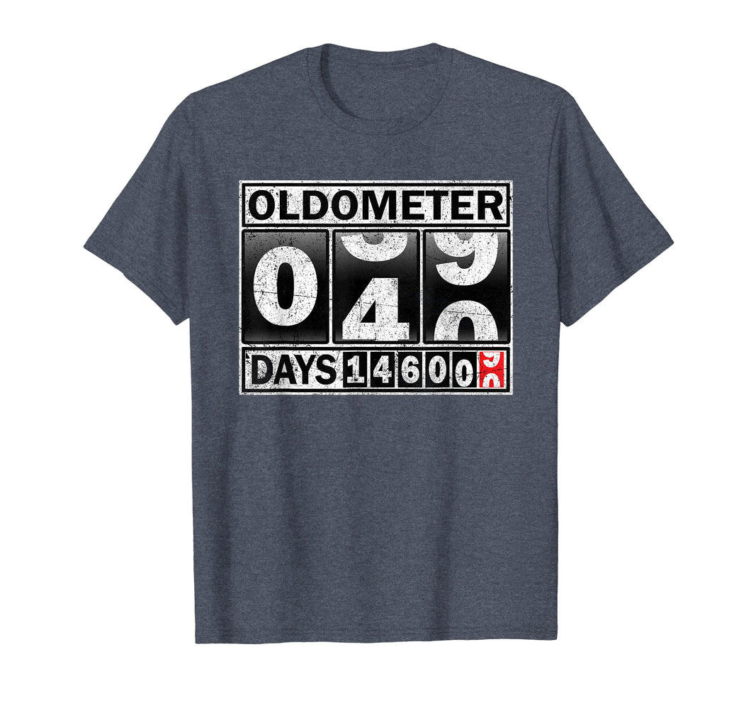 Funny shirts V-neck Tank top Hoodie sweatshirt usa uk au ca gifts for Oldometer 40 Shirt 40th Birthday Counting Funny Gift Shirts 2859215