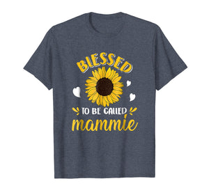 Funny shirts V-neck Tank top Hoodie sweatshirt usa uk au ca gifts for MAMMIE - Womens Blessed to be called MAMMIE Tshirt 2918879