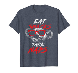 Funny shirts V-neck Tank top Hoodie sweatshirt usa uk au ca gifts for Koala Bear Shirt Eat Snacks Take Naps 1827211