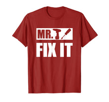 Load image into Gallery viewer, Funny shirts V-neck Tank top Hoodie sweatshirt usa uk au ca gifts for Mr Fix It T Shirt Funny Fathers Day Gift for Dad From Son 2369126
