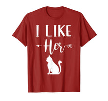 Load image into Gallery viewer, Funny shirts V-neck Tank top Hoodie sweatshirt usa uk au ca gifts for I Like His Rooster I Like Her Cat Couples T-Shirt 1535483
