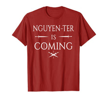 Load image into Gallery viewer, Funny shirts V-neck Tank top Hoodie sweatshirt usa uk au ca gifts for Winter Nguyen-ter is Coming Nguyen t shirt 2687668

