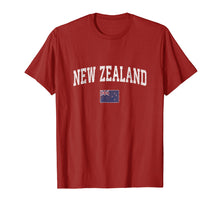 Load image into Gallery viewer, Funny shirts V-neck Tank top Hoodie sweatshirt usa uk au ca gifts for New Zealand T-Shirt Vintage Sports New Zealander Flag Tee 1819225
