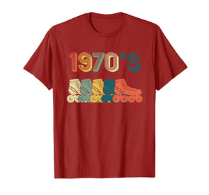 Funny shirts V-neck Tank top Hoodie sweatshirt usa uk au ca gifts for Roller Skate T-Shirt Skating 70s Retro Shirt Gift 274970