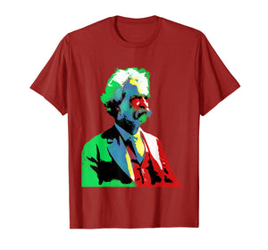 Funny shirts V-neck Tank top Hoodie sweatshirt usa uk au ca gifts for Mark Twain Colorful Old Gentleman Fun Art 1947908
