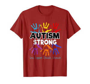 Autism Awareness T Shirt For Mom / Dad/ Kid - Autism Strong