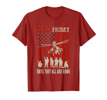 Load image into Gallery viewer, Funny shirts V-neck Tank top Hoodie sweatshirt usa uk au ca gifts for Red Friday Until They All Are Home Support Military T Shirt 2862402
