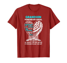 Load image into Gallery viewer, Funny shirts V-neck Tank top Hoodie sweatshirt usa uk au ca gifts for Grandson in heaven forever my Angel - in memory t shirt 2846032
