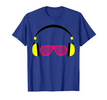 Load image into Gallery viewer, Funny shirts V-neck Tank top Hoodie sweatshirt usa uk au ca gifts for Headphones and Shutter Shades Neon Bright Music Cool T-Shirt 2967084
