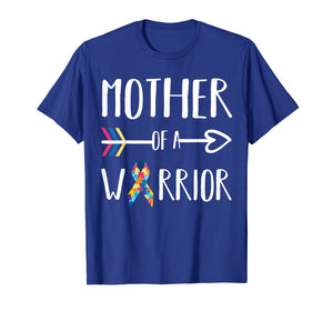 Funny shirts V-neck Tank top Hoodie sweatshirt usa uk au ca gifts for Mother Of A Warrior Shirt Autism Awareness Shirt 1866347