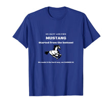 Load image into Gallery viewer, Funny shirts V-neck Tank top Hoodie sweatshirt usa uk au ca gifts for US NAVY MUSTANG LDO CWO RETIRED VETERANS T-SHIRT. 2454847
