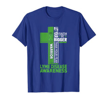 Load image into Gallery viewer, Funny shirts V-neck Tank top Hoodie sweatshirt usa uk au ca gifts for Lyme Disease Awareness Warrior Cross T Shirt 2427172

