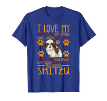 Load image into Gallery viewer, Funny shirts V-neck Tank top Hoodie sweatshirt usa uk au ca gifts for I Love My Shitzu T shirt Gift For Dog Lover Shirt 1552155
